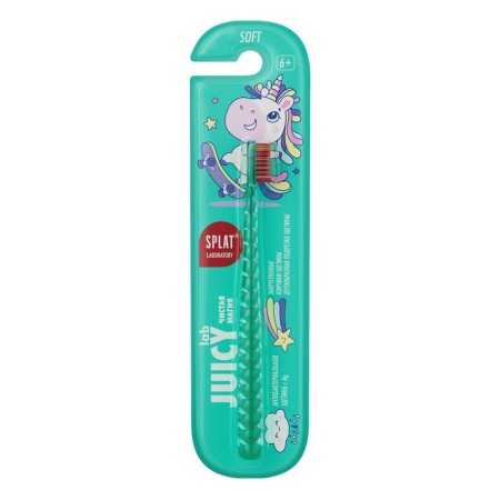 SPLAT JUICY LAB toothbrush for children, unicorn magic, transparent-12