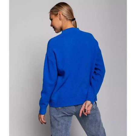 Jumper female, blue color, size 44-48-3