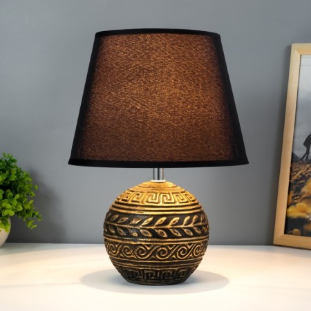 Table lamp "Cindy" E14 40W Black 23x23x32 cm Risalux-1