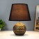 Table lamp "Cindy" E14 40W Black 23x23x32 cm Risalux