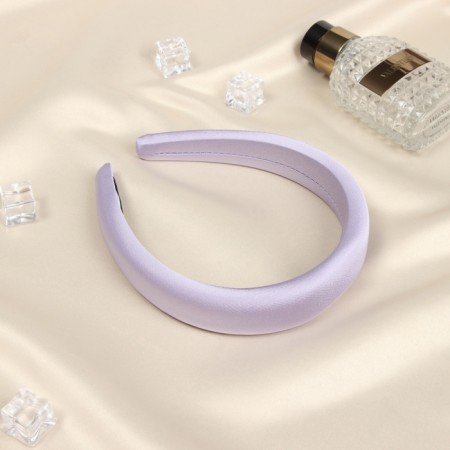 Hair rim "Jeannette" Classic Gloss, 3 cm, lilac