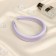 Hair rim "Jeannette" Classic Gloss, 3 cm, lilac