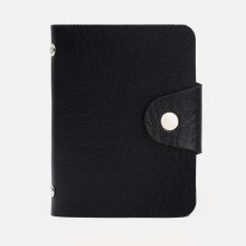 Businessman on the button, 12 cards, black color