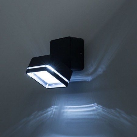 CLU0008K lamp, 6W LED, 390LM, 4000K, Black, IP54-3