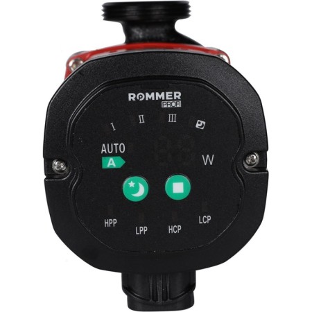 Circulation pump Rommer Erti 25/40-130, 22 W, pressure 4 m, 2.6 l/min, nuts, heat insulator-1