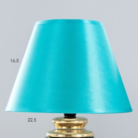Lima table lamp E14 40W green-gold 22x22x35 cm-3