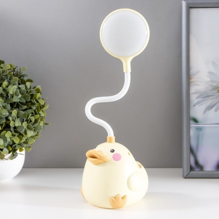LALA table lamp LED 3W battery yellow 9.5x11x33 cm Risalux-3