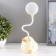LALA table lamp LED 3W battery yellow 9.5x11x33 cm Risalux