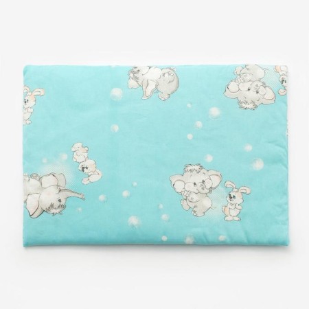 Pillow, size 40x60 cm, blue color, print mix (art. 224)