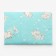 Pillow, size 40x60 cm, blue color, print mix (art. 224)