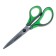 Scissors Erich Krause Megapolis Ergo, 20 cm, with an improved 4D swoops, do not rust, pens with rubber inserts, in a blist
