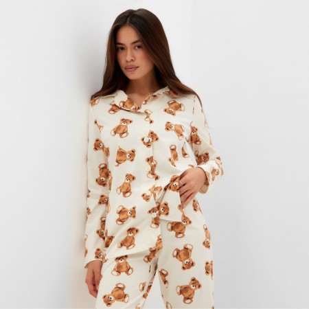 Female pajamas (shirt and trousers) KAFTAN "Bear" size 40-42-1