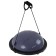Half -sphere BOSU gymnastic onlytop, massage, with a pump, 58x25 cm, color gray color