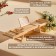 Table-vannitsa for a bath, large, 75 (109) x 23 x 4.5 cm, tree