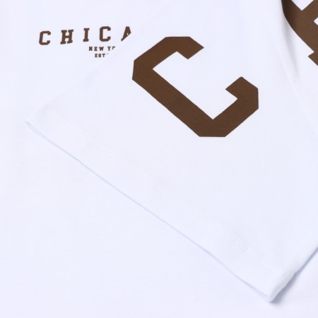 T-shirt female, white color, size One size (42-46)-3