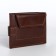 Button purse, brown color