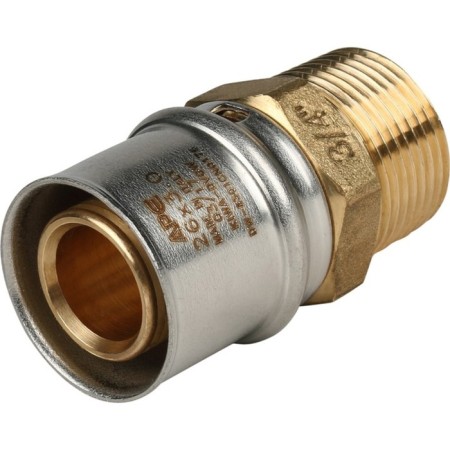 The coupling press Stout SFP-0001-003426, 3/4 "x 26 mm, external threads, brass