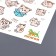 Rug for a bowl "Pigger" 43 x 28 cm "Cat-Activiti"