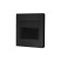 DK3050-BK built-in lamp ODDER, IP20, 1W, LED 3000K, black, plastic