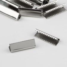 Tip is a sling for a sling, 6.5 × 20 mm, 10 pcs, silver color