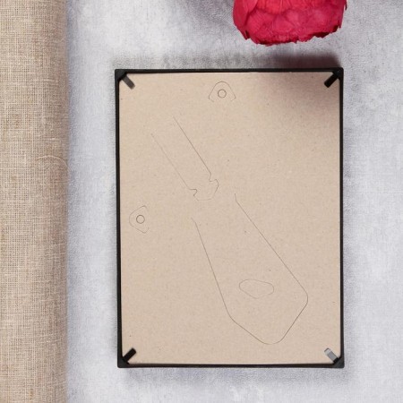 Photo frame plastic L-3 15x21 cm black (plastic screen)-4
