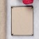 Photo frame plastic L-3 15x21 cm black (plastic screen)