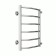 Water towel Terminus "Classic" P6, 400x600 mm, lateral connection, chrome