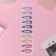 Invisibility for the hair "Divine" (set of 10 pcs) bubbles, 4.5 cm, mix