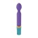 Unrealistic vibrator PMV Base Wand, silicone, purple color, 24 cm