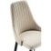CHIL STILL A METAL CARA Metal/velor, black/beige 47x57x89 cm
