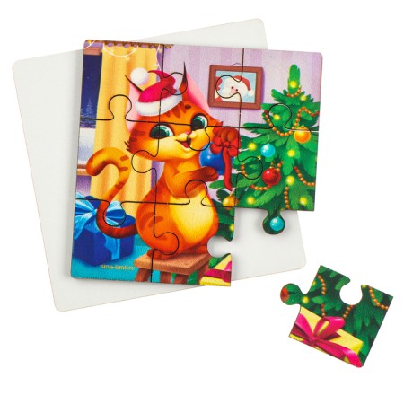 New Year's derving puzzles "New Year! Preparation for the holiday"-2