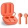 Headphones 1more Omthing Airfree Pods EO005, inserts, noise reduction, 400 mAh, orange