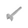 Forester drill tundra, carbide plates, cylindrical shank, 28 mm