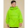 Jacket for boys, height 128 cm, green color