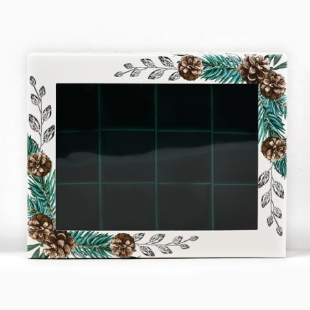 Folding box under 12 sweets "spruce aroma", 14.4 x 18.4 x 3.8 cm, New Year-2