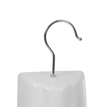 Women's mannequin, bust with hook, 38 × 13 × 67 cm, white color-4