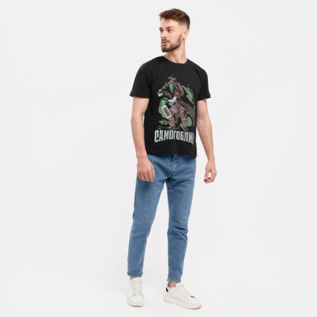 Men's T -shirt "Samoblin" p. 56, black-3
