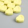 Busina for creativity plastic "heart. Purumatic gloss" mix 0.8x2.1x2.4 cm