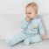Details of children with closed legs "Goroshinka", height 74 cm, blue color