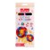 Pencils of 12 Calligrata colors, sharpened, trihedral, plastic, economy, cardboard packaging, euro suspension