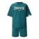 Women's costume with MIST OLD School shorts size 48, green color