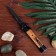 Folding knife "dusk - web" steel - 65x13, handle - wood, 23 cm