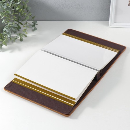 Photo album magnetic 20 sheets "snake" leatherette 4x20.3x26.2 cm-2