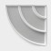 Speaker for spices 3 tiers Griten, angular, 30 × 30 × 8.7 cm, white color
