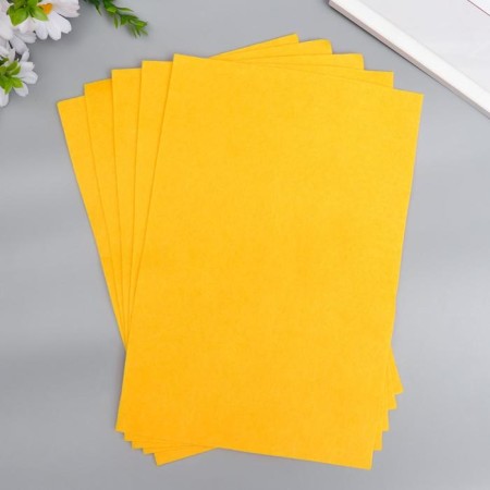 Soft felt 1 mm 20x30 cm orange mix-3