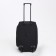 Road bag on wheels, a lightning department, with an increase, an outer pocket, black color
