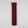 Metal zipper, No. 3, non -proceeding, automatic lock, 30 cm, burgundy/gold color