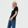 Women's T-shirt KAFTAN "NOT a bitch", Black, rr 44-46