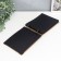 Photo album 30 black sheets "craft" on rings, small, density 350 g 17x22 cm