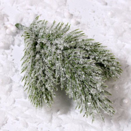 Decor "Victor ate with snow", set of 2 pcs., Size 1 pc. - 12 cm-1